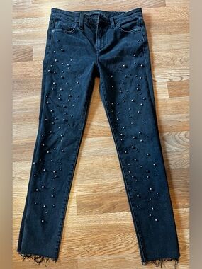 Joe’s Black Beaded Skinny Jeans - Women